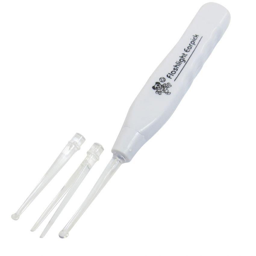 Baby Earpick - Flash Light Ear Pick (White) Baby Earpick - Flash Light Ear Pick (White)