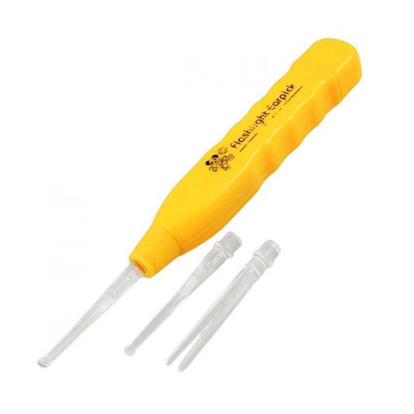 Baby Earpick - Flash Light Ear Pick (Yellow) Baby Earpick - Flash Light Ear Pick (Yellow)