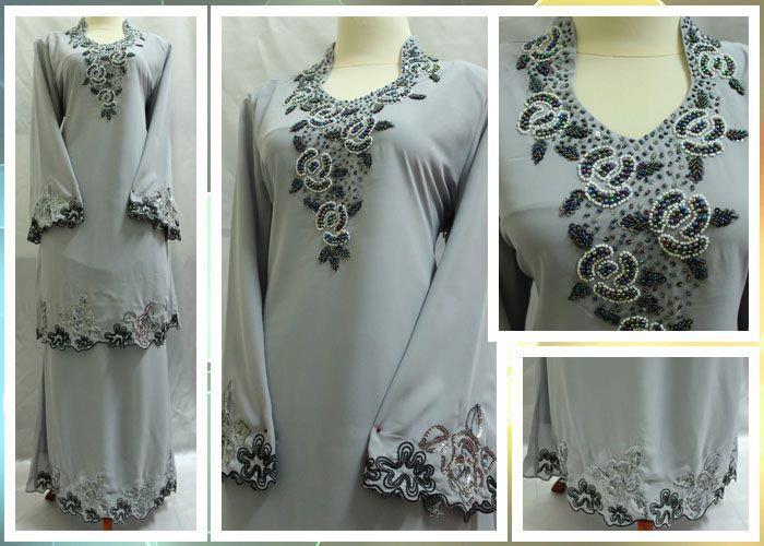 Baju Kurung Moden Bermanik & Berlabuci 7