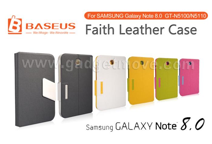 Baseus Samsung Galaxy Note 8.0 Faith Folio Diary Leather Cover Case 