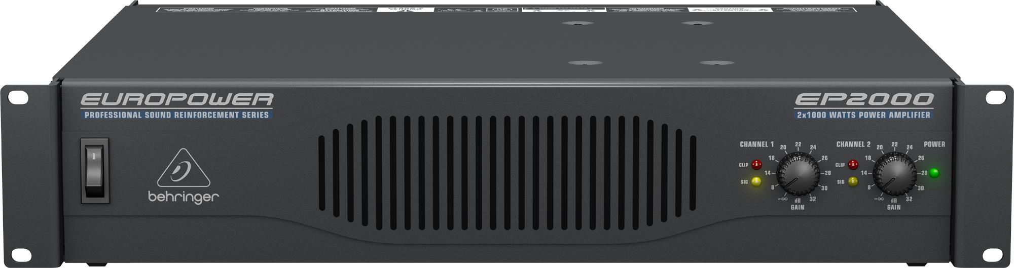 Behringer EP2000 EUROPOWER Power Amplifier 