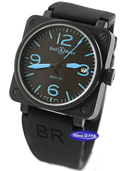 BELL & ROSS [Ladies] - Blue Markers Accent Automatic Lmt Edition Watch