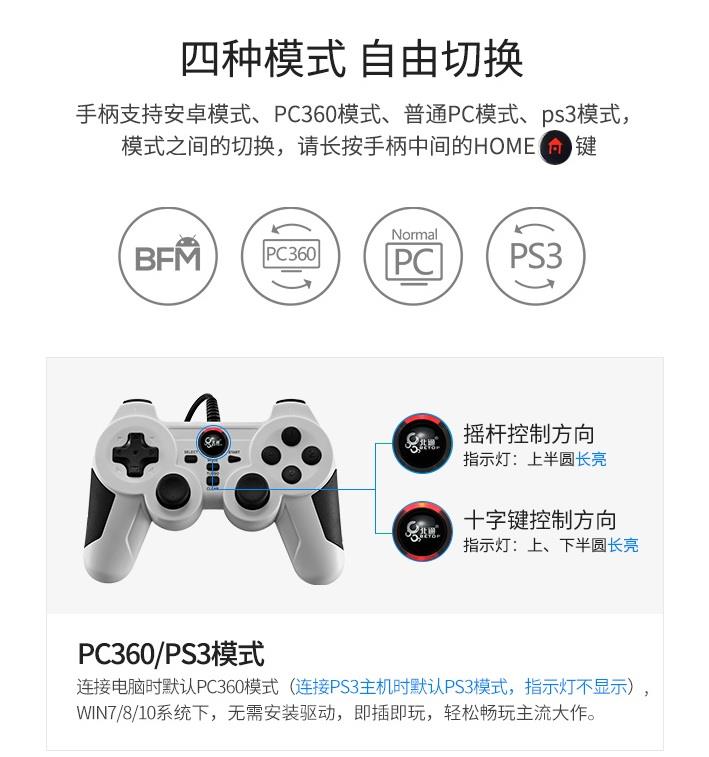 Betop XPRO Game Controller USB PC PS3