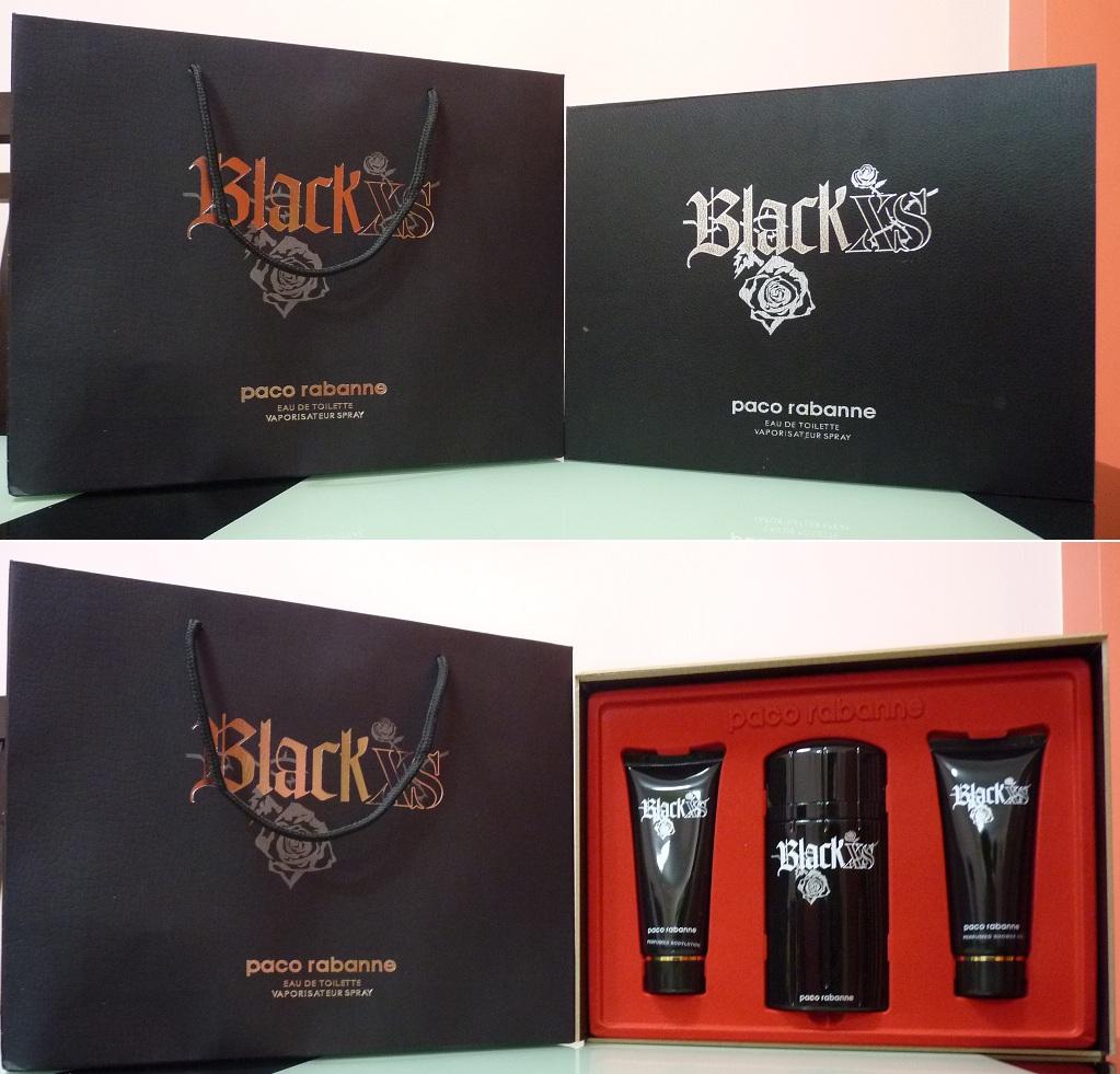 BLACK XS BY PACO RABANNE NEW YEAR PERFUME GIFT SET FOR HIM SALE BLACK XS BY PACO RABANNE NEW YEAR PERFUME GIFT SET FOR HIM SALE