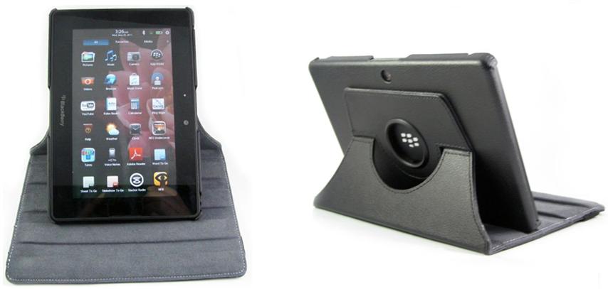 BlackBerry Playbook leather casing case - 360◦ Degree Rotate