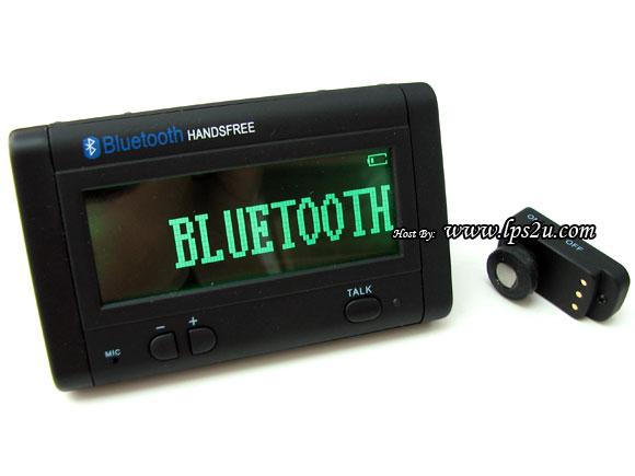 Bluetooth Hands Free Rechargeable Car Kit - Built-In Speaker & Microph.. Bluetooth Hands Free Rechargeable Car Kit - Built-In Speaker & Microph..