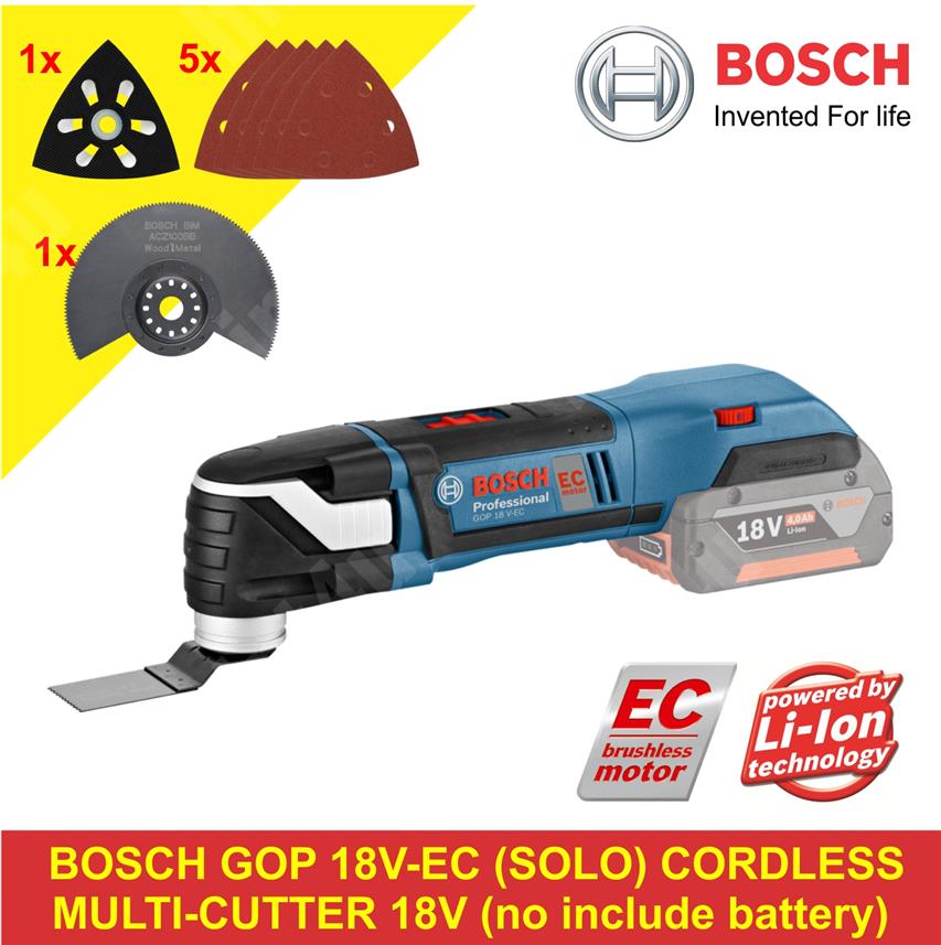 BOSCH GOP 18V-EC (SOLO) CORDLESS MUL (end 4/15/2018 6:15 AM)