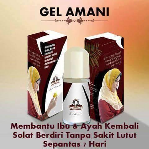 New Bottle Gel Amani. Sembuhkan Sakit Lutut, Pinggang, Sendi New Bottle Gel Amani. Sembuhkan Sakit Lutut, Pinggang, Sendi