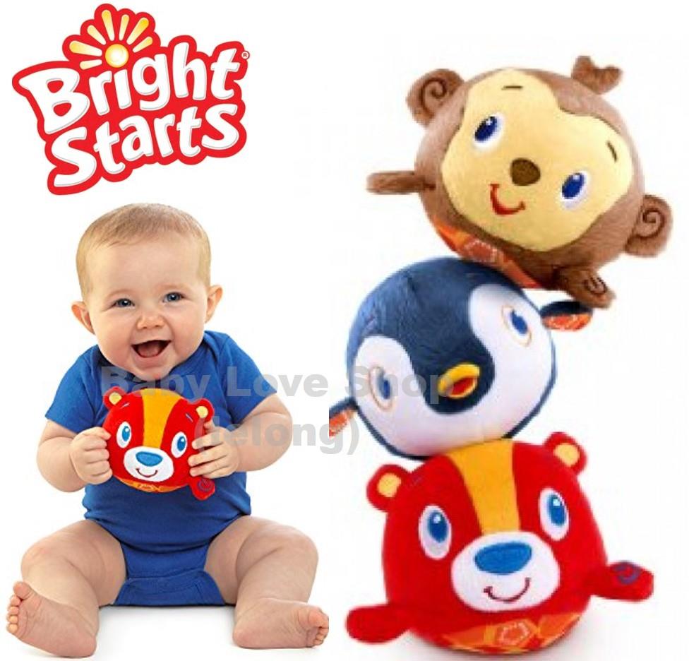 Bright Starts Toss n Tumble Pal Musical Plush Toy 1pc Bright Starts Toss n Tumble Pal Musical Plush Toy 1pc