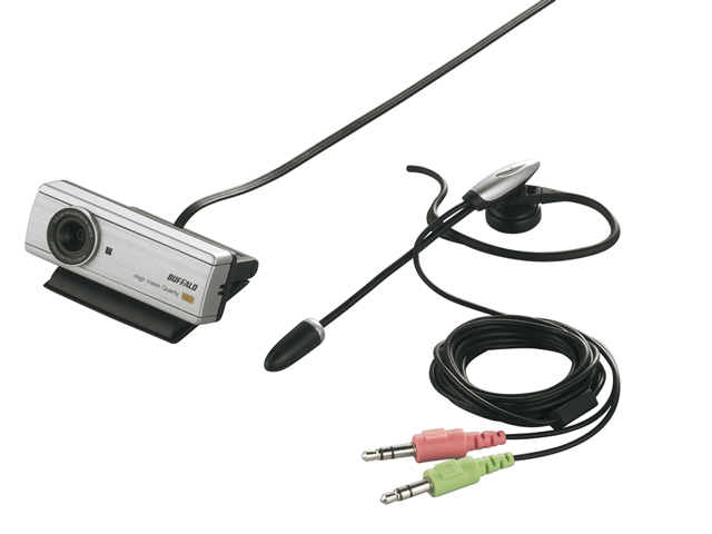 Buffalo BSWHD02SV SILVER HD 720P Webcam Buffalo BSWHD02SV SILVER HD 720P Webcam