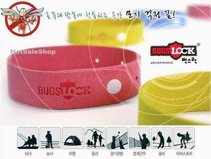 BUGSLOCK Mosquito Repellent~Exp.2017~100% Korea Imported~AVOID DENGUE