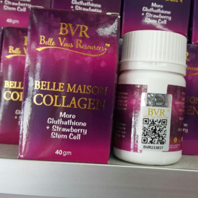 BVR COLLAGEN : More Gluthathione + Strawberry Stem Cell