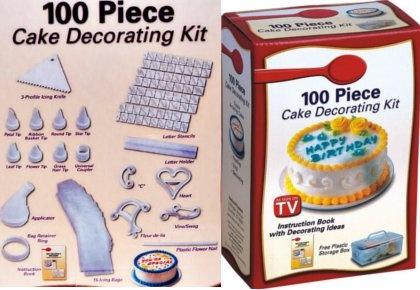 Cake Decorating Kit 100 pieces