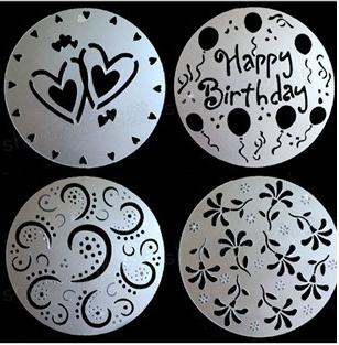 Cake Stencil (4 in 1)