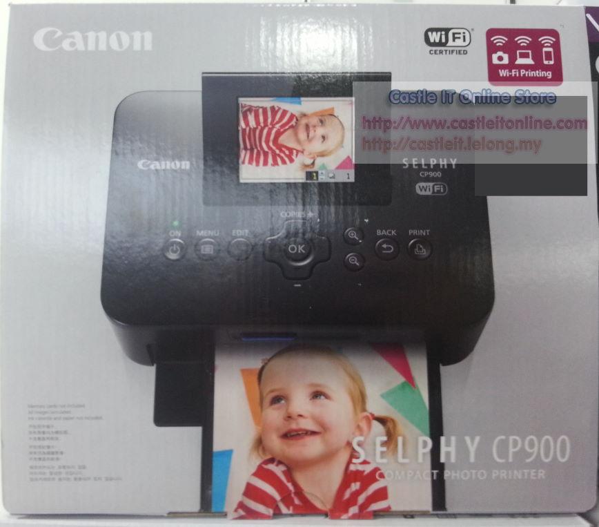 CANON PRINTER PHOTO SELPHY CP900 (BLACK)