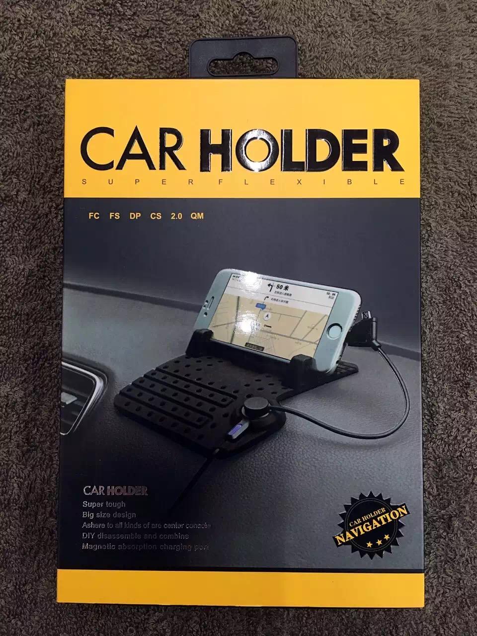 Car Holder Navigation With Magnetic Absorption Charging Port