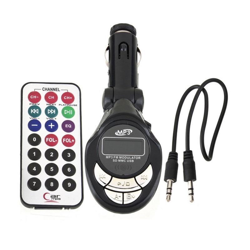 Car MP3 Player FM Transmitter Modulator USB SD CD MMC Remote Car MP3 Player FM Transmitter Modulator USB SD CD MMC Remote