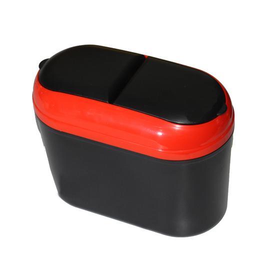 Car Trash Garbage Rubbish Dust Bin Can Box Holder Hook in Red Colour Car Trash Garbage Rubbish Dust Bin Can Box Holder Hook in Red Colour