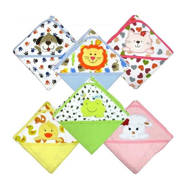 Carters Infant Swaddle Blanket Hooded Tower (Random)