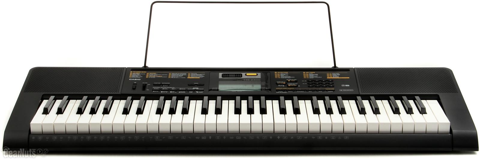 Casio CTK 2400 High Grade 61 keys standard Keyboard 400 tones Genuine