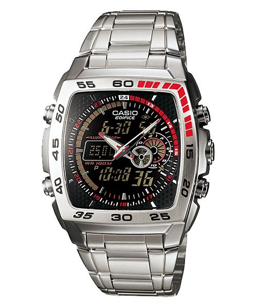 Casio Edifice EFA-122D-1AV Thermometer World Time Watch with Warranty
