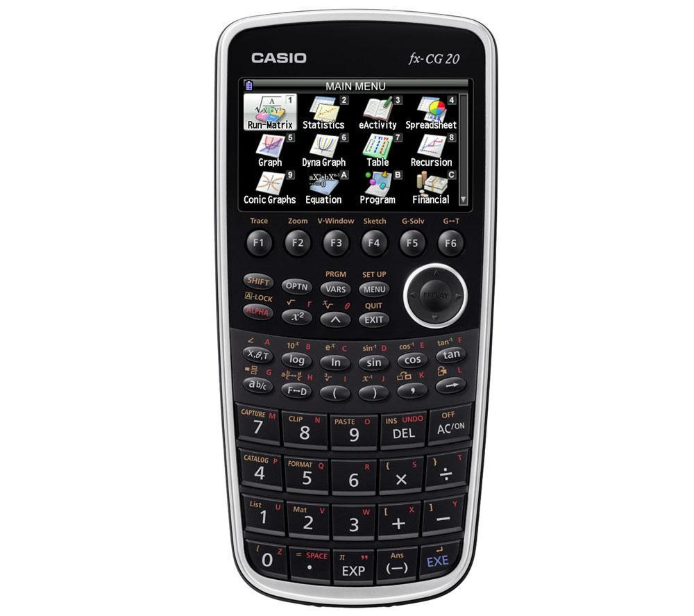 Casio FX-CG20 High-Resolution Color Display Graphing Calculator Casio FX-CG20 High-Resolution Color Display Graphing Calculator