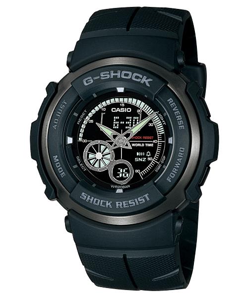 Casio G-Shock G-301B-1A Neobrite Full Face LCD Watch with Warranty