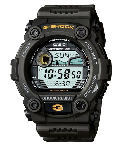 Casio G-Shock G-7900-3D Moon Data Tide Graph Resin Watch with Warranty