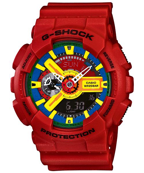 Casio G-Shock GA-110FC-1A Limited Edition Color Watch with Warranty