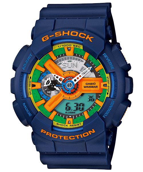 Casio G-Shock GA-110FC-2A Limited Edition Color Watch with Warranty