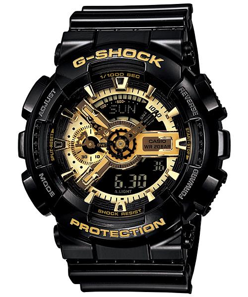 Casio G-Shock GA-110GB-1A Magnetic Resistant Resin Watch with Warranty