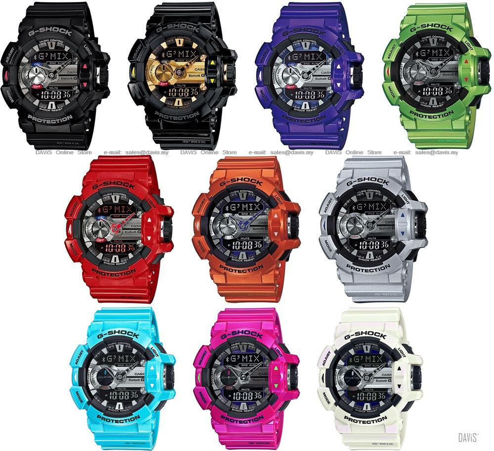 CASIO GBA-400 G-SHOCK G'MIX bluetoot (end 4/29/2016 5:19 PM)