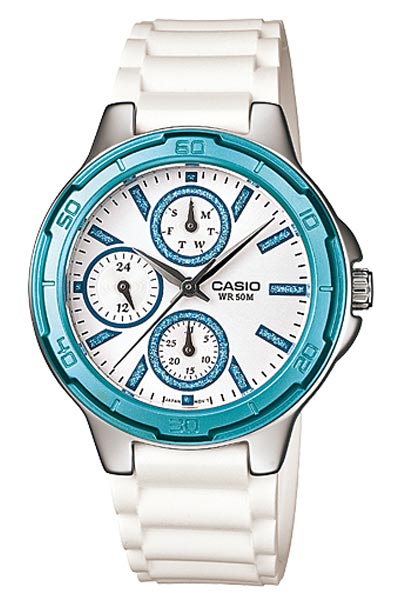 Casio Standard Analog: Colorful metallic designs Watch # LTP-1326-2AV Casio Standard Analog: Colorful metallic designs Watch # LTP-1326-2AV
