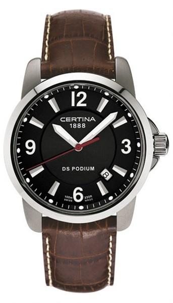 CERTINA C260.7029.42.66 DS Podium Date Quartz LSB Black Brown CERTINA C260.7029.42.66 DS Podium Date Quartz LSB Black Brown
