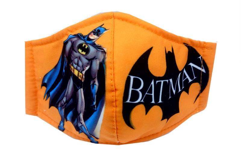 CHILD FACE MASK CLOTH 1 PIECE (REUSABLE) BAT MAN DESIGN CHILD FACE MASK CLOTH 1 PIECE (REUSABLE) BAT MAN DESIGN