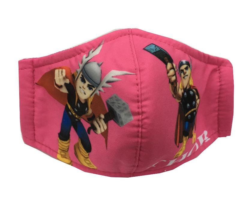 CHILD FACE MASK CLOTH 1 PIECE (REUSABLE) THOR DESIGN