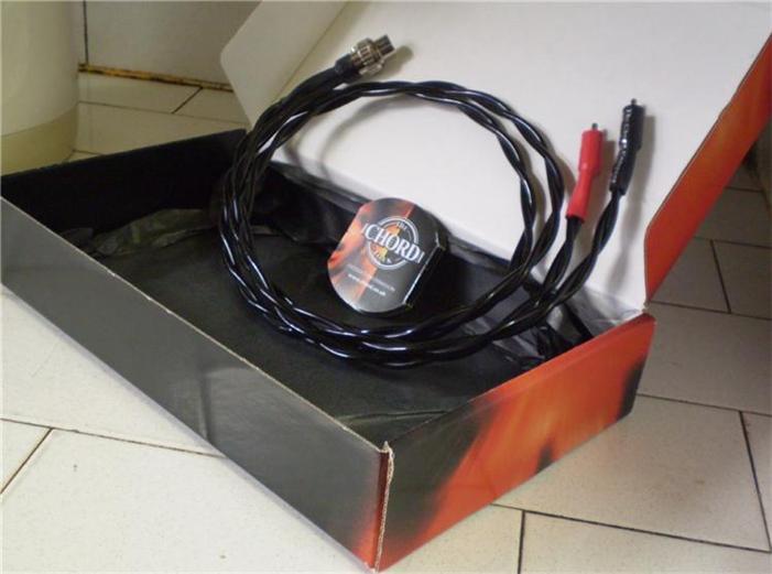 The Chord Company (U.K.) ANTHEM phono RCA to 5-pin DIN interconnect 1M The Chord Company (U.K.) ANTHEM phono RCA to 5-pin DIN interconnect 1M