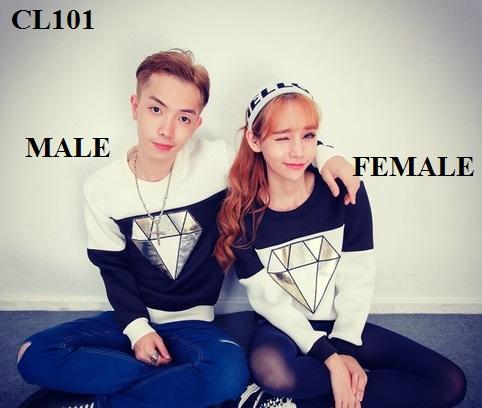 CL101 Korean Style Couple Shirt / Couple Jacket / Sweater (2pcs RM65) 