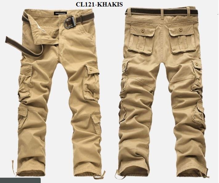 CL121 Korean Army Style Long Pants / Casual / Working Pants