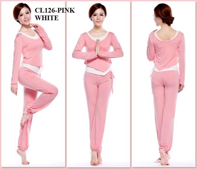 CL126 Yoga Wear / Dance Shirt Pants / Sports Apparel / Yoga Set