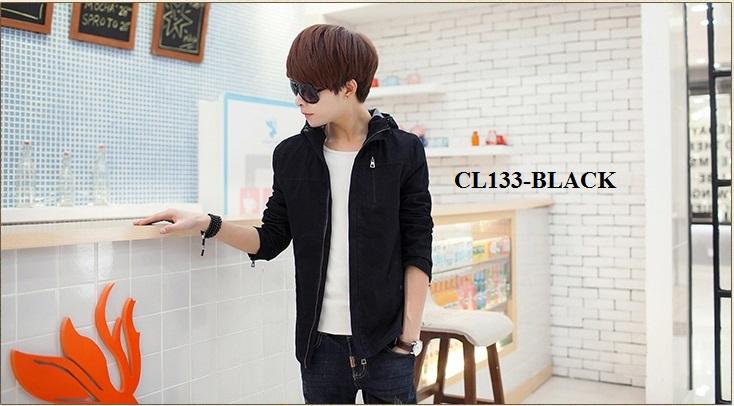 CL133 Spring Men Jacket / Slim Casual / Hooded Jacket