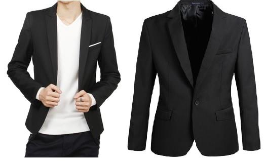 CL44 Casual Slim Korean Men's Suit Blazer Coat