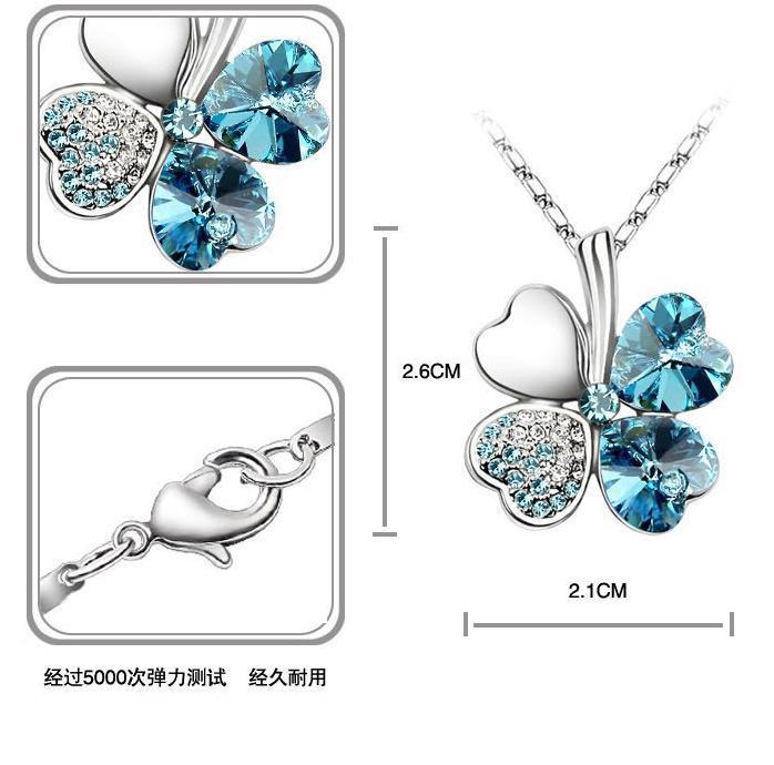 Clover Necklace (Free Gift Box), Free Postage