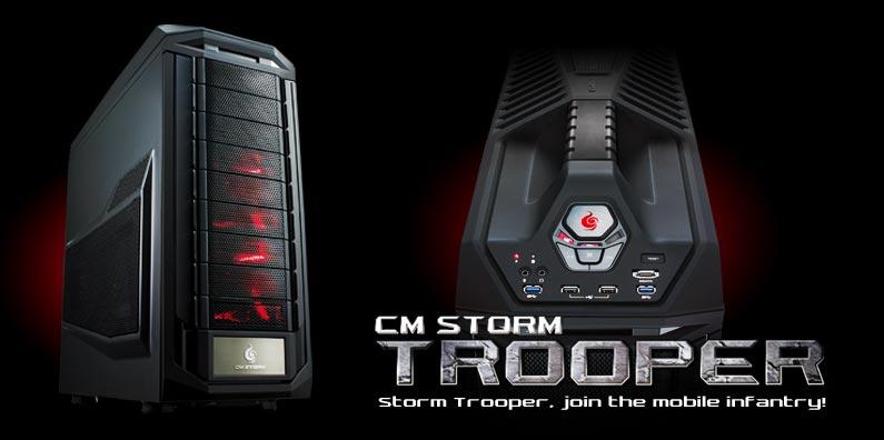 # CM STORM TROOPER FULL TOWER GAMING CASING / USB3.0 Ready # # CM STORM TROOPER FULL TOWER GAMING CASING / USB3.0 Ready #