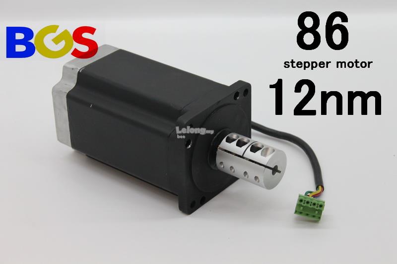 CNC ~NEMA 34 ~ 86 STEPPER MOTOR 12NM TOQUE CNC ~NEMA 34 ~ 86 STEPPER MOTOR 12NM TOQUE