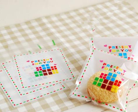 Colourful Self-adhesive plastic bags