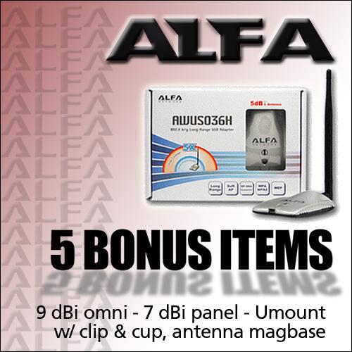 COMBO Alfa AWUS036H Usb Wifi Adaptor 1000mW Wi-Fi DEAL 3 antennas MOR.. COMBO Alfa AWUS036H Usb Wifi Adaptor 1000mW Wi-Fi DEAL 3 antennas MOR..