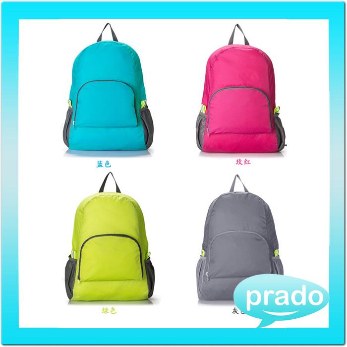 Compact Foldable Water Resistance Travel Backpack Storage Shoulder Bag