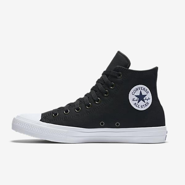 CONVERSE CHUCK II HIGH TOP BLACK 