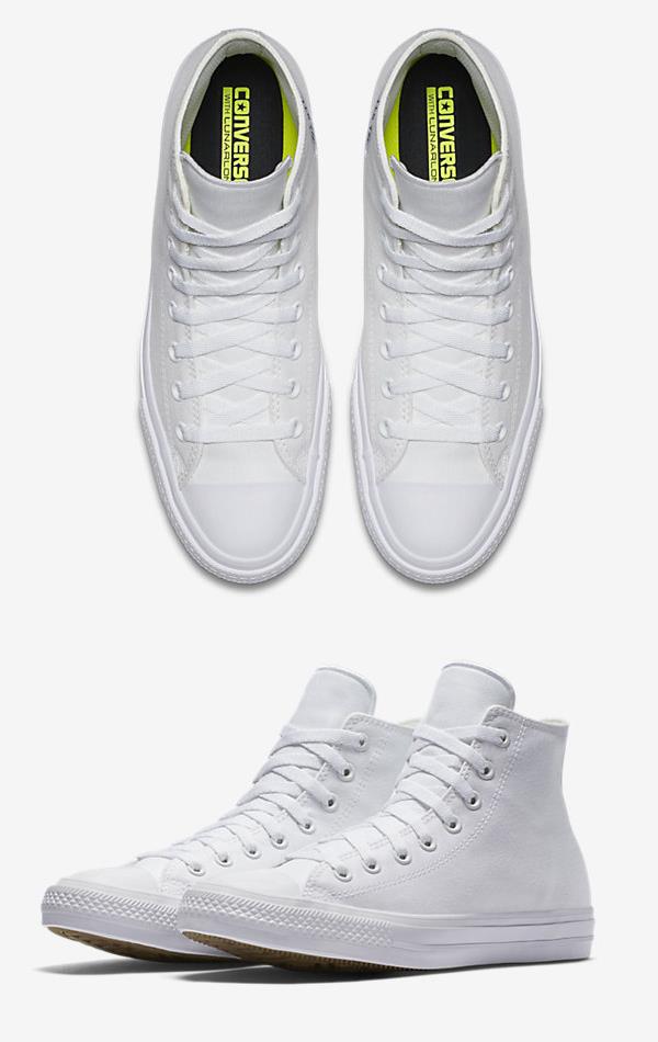 CONVERSE CHUCK II HIGH TOP WHITE 
